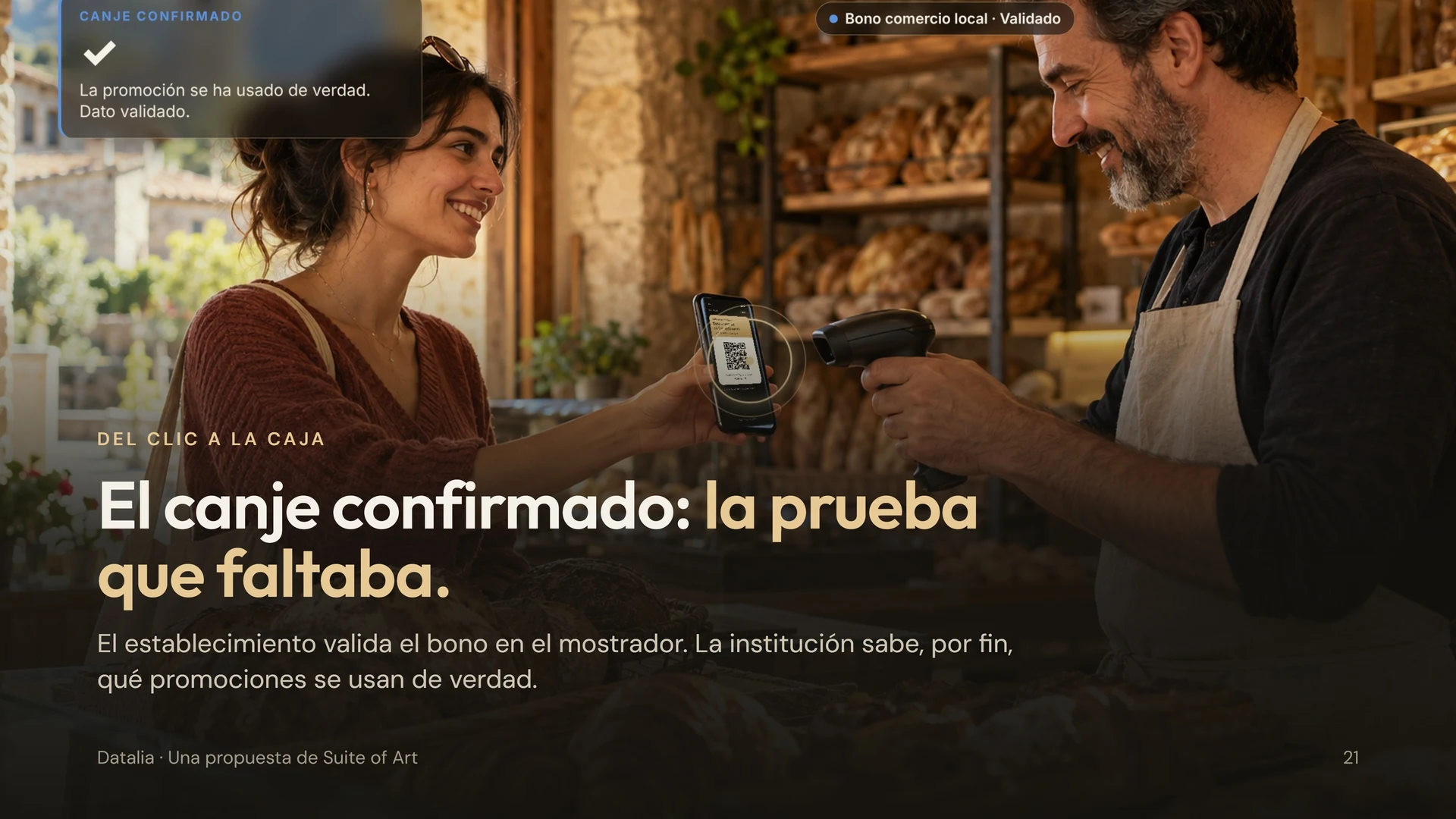 Banner de experiencia Datalia